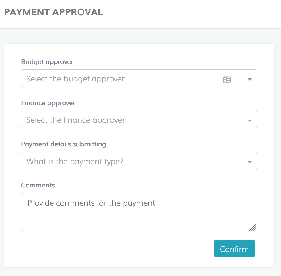 payment approval